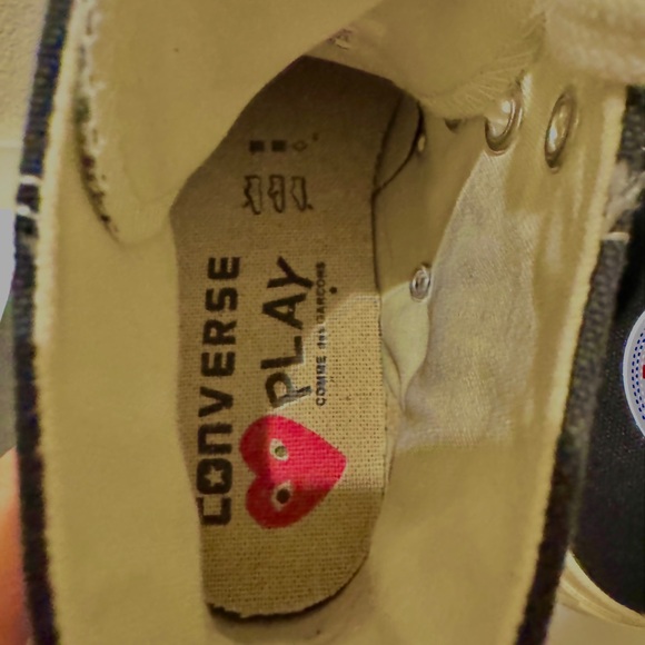 Converse x PLAY Comme des Garçons Chuck 70 Size 36 - Picture 7 of 14